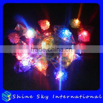 Hot Selling TPU Rubber Ring Flexible Led Ring Party Supplies Led Novelty
