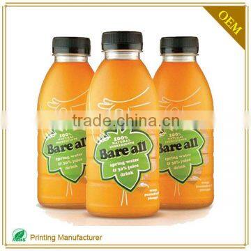 Plastic PET Bottle Transparent Label Material For Beverage Wine photo-4