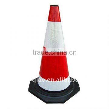 Rubber /plastic reflective china road Cone