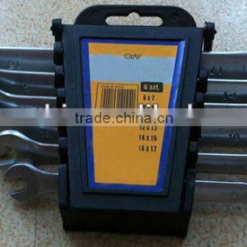 double end spanner set 6 pieces