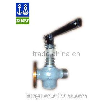 self-closing drain valve