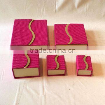 High quality special paper jewelry packaing box