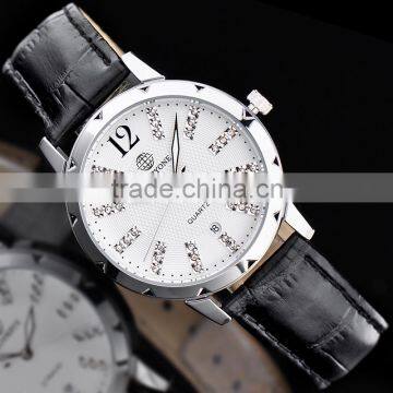 Factory Wholesale Luxury Diamond Tonneau Classic Fashion Origin Quartz Women Watch