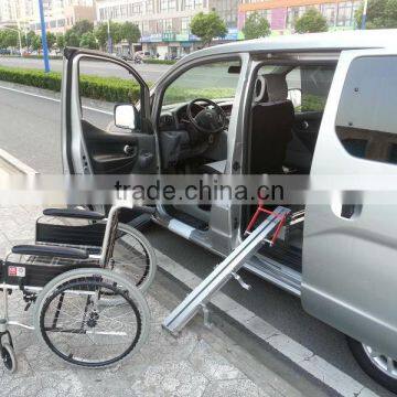 WCT Wheelchair easy loader for foldable wheelchair used for van