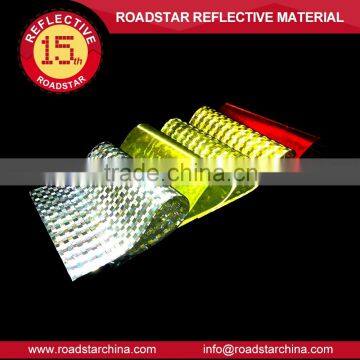 Traffic signs material prismatic reflector sheet