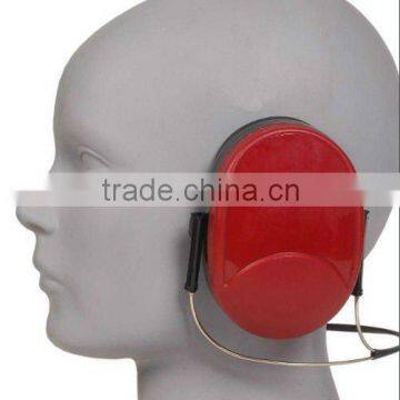 Neck type safety helmet earmuff