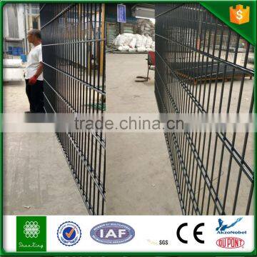 hot selling double wire metal steel iron fencing