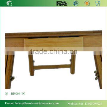 BH004/FLGB/FDA Eco-friendly Bamboo Wooden Portable Folding Laptop Desk Portable Furniture photo-5