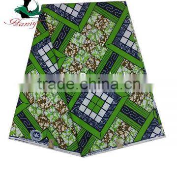 SMRC-13 Super Real Cotton Wax Fabric Hot Selling African Wax Printed Fabric photo-4