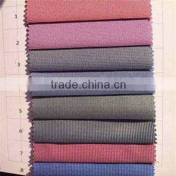 Stock yarn dyed shirting fabric