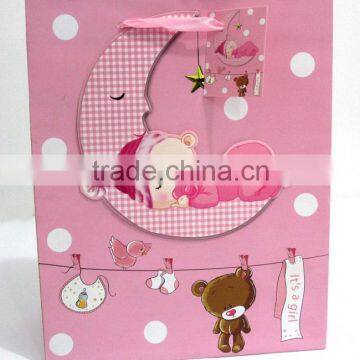 decorated baby shower pop up bag