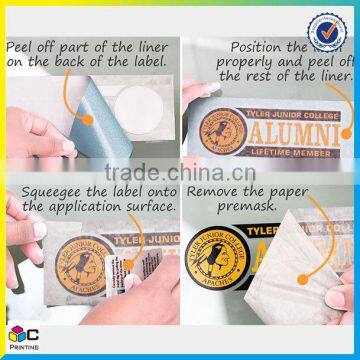 volume supply factory price auto sticker