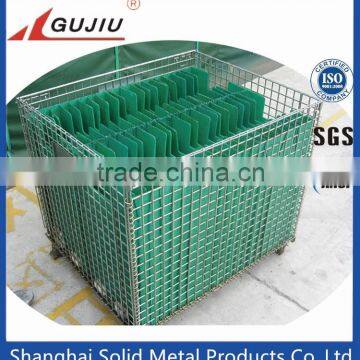 Welding Mesh Wire Basket for Warehouse Storage photo-4
