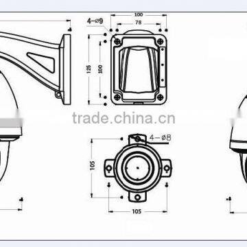 LS VISION ip Pan/tilt Camera ip ir Dome Ptz photo-3