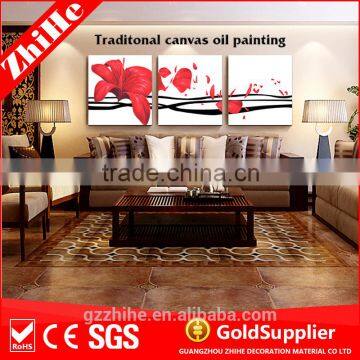 Ceramic Flower Pot Painting Designs of Home Goods Wall Art Canvas Painting for Home Decor photo-2