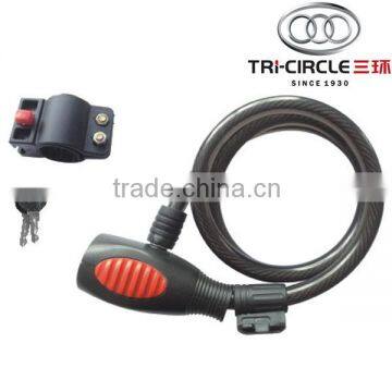 High Quality Tri-Circle Cable Locks for Bicycle TC565