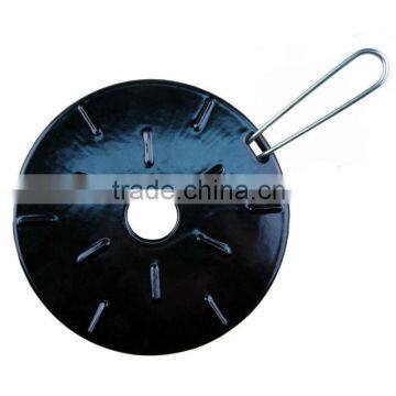 Cast iron simmer mat heat diffuser