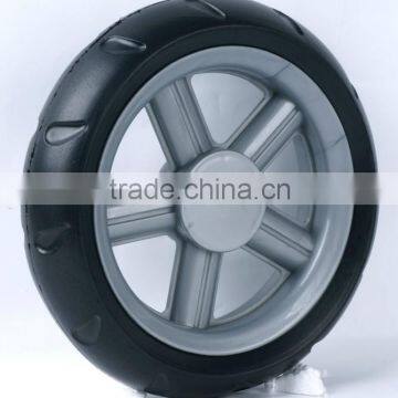 Golf Trolley Wheels, 7.5" Plastic Trolley Handle Luggage Cart Wheel 7.5 Inch Golf Cart Wheel