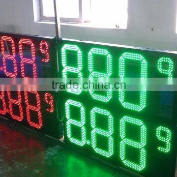 oil price Led sign outdoor gas station advertising sign Cheap Price for Outdoor Programmable Gas Station Used LED Sign