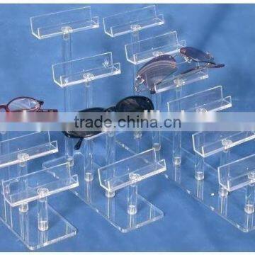 high transparent custom eyewear display tray