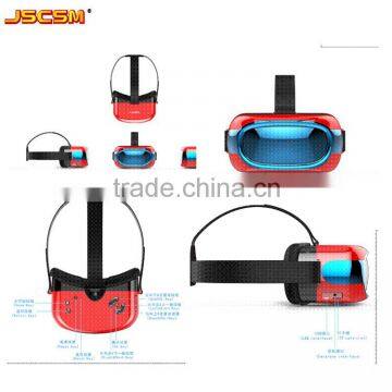 Hot sale all in one virtual reality 3d movie box with WIFI