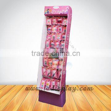 Custom cardboard fashion accessories display stand