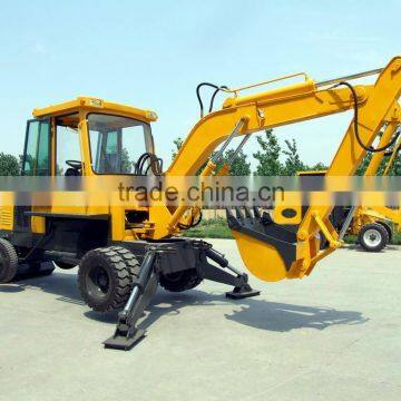 SW45C Mini wheel excavator