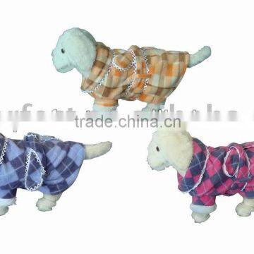 Wholesale pattern fleece dog coats