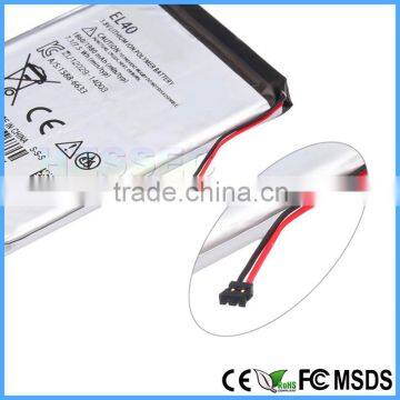 Original Replacement Lithium EL40 Mobile Battery for Motorola XT830C XT1019 3.8V 1980 MAh photo-5