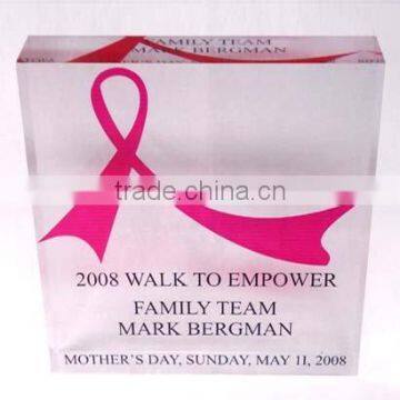 Crystal Clear Acrylic Momento Logo C1010417