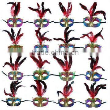 Venetian Feather Eye Mask