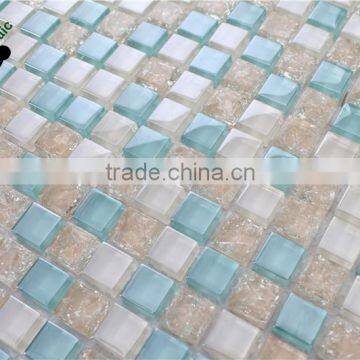 SMS05 Iridescent Glass Mosaic Tile for Kitchen Backsplash photo-3