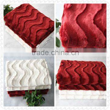 Fake Fur Fleece Blanket Faux Fur Throw Blanket