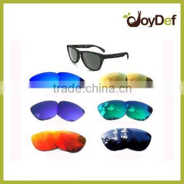 2016 The best stylish different color lens UV400 OEM unique outdoor unisex sunglasses