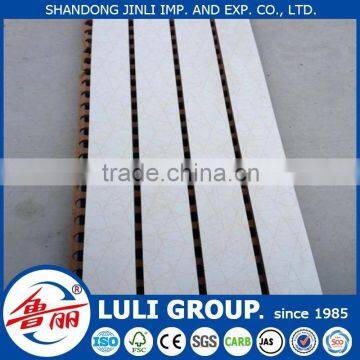 15MM slotted mdf board from LULI GROUP specialized in wood production for 30years