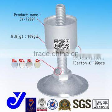 Light adjusting feet|furniture height adjuster|Fixed adjustment foot|JY-1209F-50