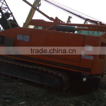 hot sale good performacne of used crawler crane KH125