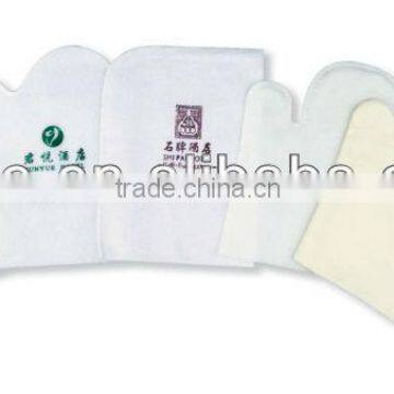 hotel cotton disposable shoe shine cloth