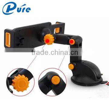 New Generation 2 in 1 Universal Windshield Car Mount Bracket With Suction Cup for Smartphone/PDA/GPS photo-6