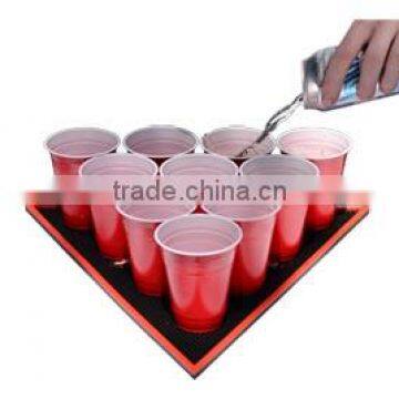 Beer Pong Mat /custom Beer Pong /cardboard Beer Mats photo-2