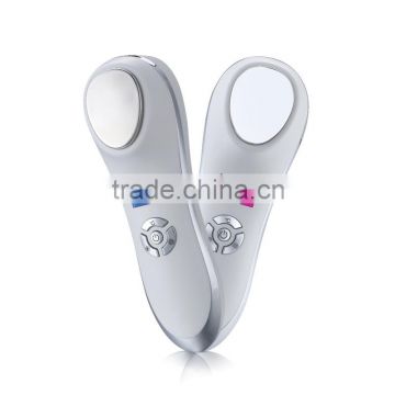 2015 Hot Sale Ultrasonic Ion Facial Beauty Device, Face Lift Skin Care Leading-in Massager