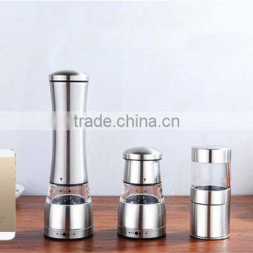 Household Manual Adjustable Salt And Pepper Grinder Mill stainless steel Spice Grinder shaker