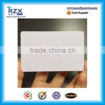 CR80 Size 125KHZ RFID Inkjet PVC Blank Chip Card with ID Chip for Printer