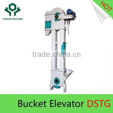 Grain Bucket chain conveyor design rice mill bucket elevator