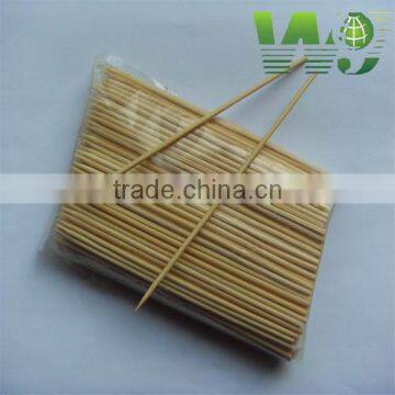 WY-176 High quality natural clean wooden bamboo sticks for fruit and skewers tools