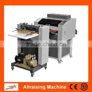 Auto Paper Feeder Photo And Cover Automatic Multi Roller UV Coating Machine