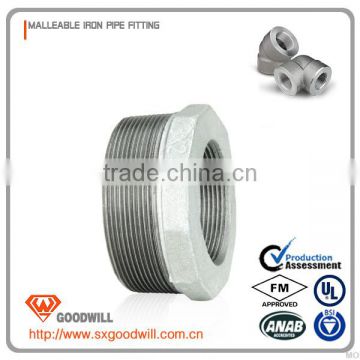 malleable iron standard galvanized 241 bushing