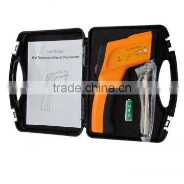 HT-6885 Non-Contact High Temperature Infrared Thermometer Backlight LCD Display photo-4
