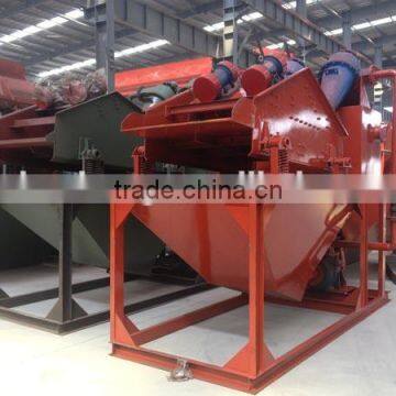 Fine sand recyling machine features