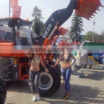 Cheap Price High Quality Compact Wheel Loader ER16 With Pallet Forks photo-3